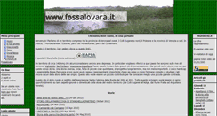 Desktop Screenshot of fossalovara.it