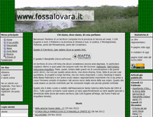 Tablet Screenshot of fossalovara.it